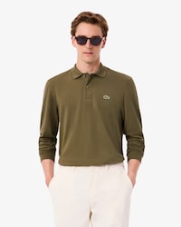 Polo de corte clásico de manga larga L.12.12