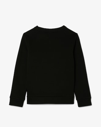 Sudadera de cuello redondo de felpa