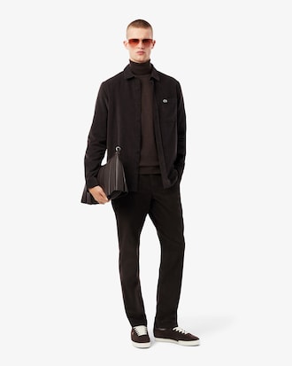 Jersey de cuello redondo de lana merino