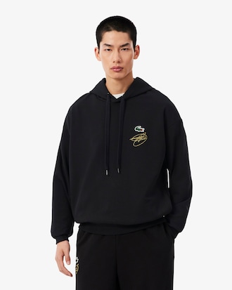 Sudadera con capucha Lacoste Tennis x Novak Djokovic