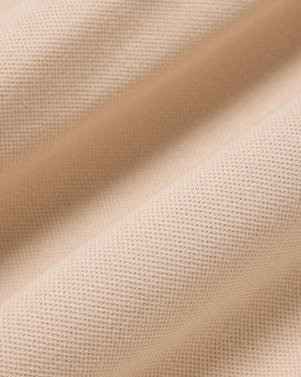 Vestido polo de corte ajustado de minipiqu&eacute; el&aacute;stico