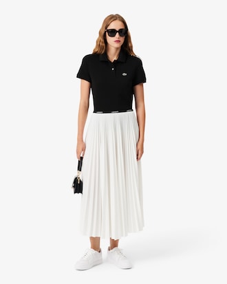 Polo de corte regular de petit piqu&eacute; suave