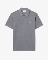 Polo jaspeado de corte cl&aacute;sico L.12.12