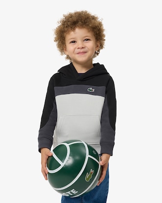 Sudadera deportiva de felpa estampada