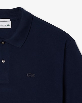 Polo de piqu&eacute; grueso de corte amplio