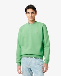 Sudadera de cuello redondo de felpa