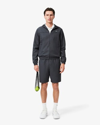 Pantal&oacute;n corto de tenis de tafet&aacute;n de rombos ligero