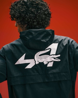 Chaqueta hidr&oacute;fuga replegable Lacoste x Alpine