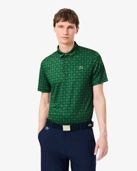 Polo de golf de corte regular con estampado