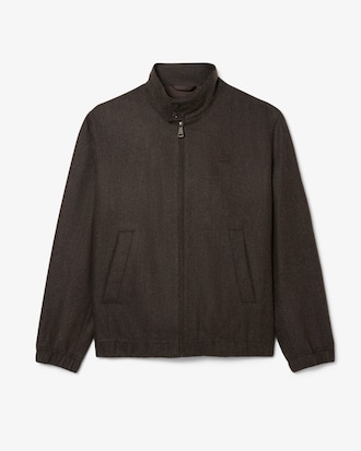 Chaqueta Harrington de lana