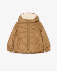Parka unisex acolchada con capucha