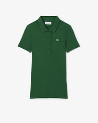 Polo de corte ajustado L.12.D de canal&eacute; de algod&oacute;n