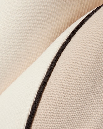 Pantalón corto de felpa de corte regular con bloques de color