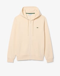 Sudadera de felpa con cremallera de corte cl&aacute;sico
