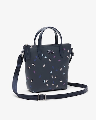 Bolso tote mini con cocodrilos