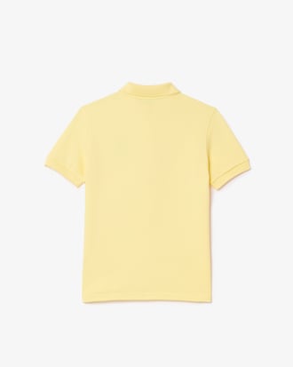 Polo Lacoste &times; Club Med de piqu&eacute; con insignia