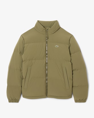 Chaqueta acolchada con capucha hidr&oacute;fuga