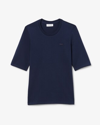 Camiseta de manga francesa de algodón suave
