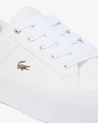 Zapatillas Ziane Platform de piel de mujer