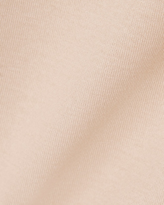 Camiseta de corte holgado con cuello de pico de algod&oacute;n suave