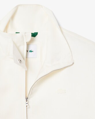 Chaqueta de ch&aacute;ndal oversized de mezcla de Lino