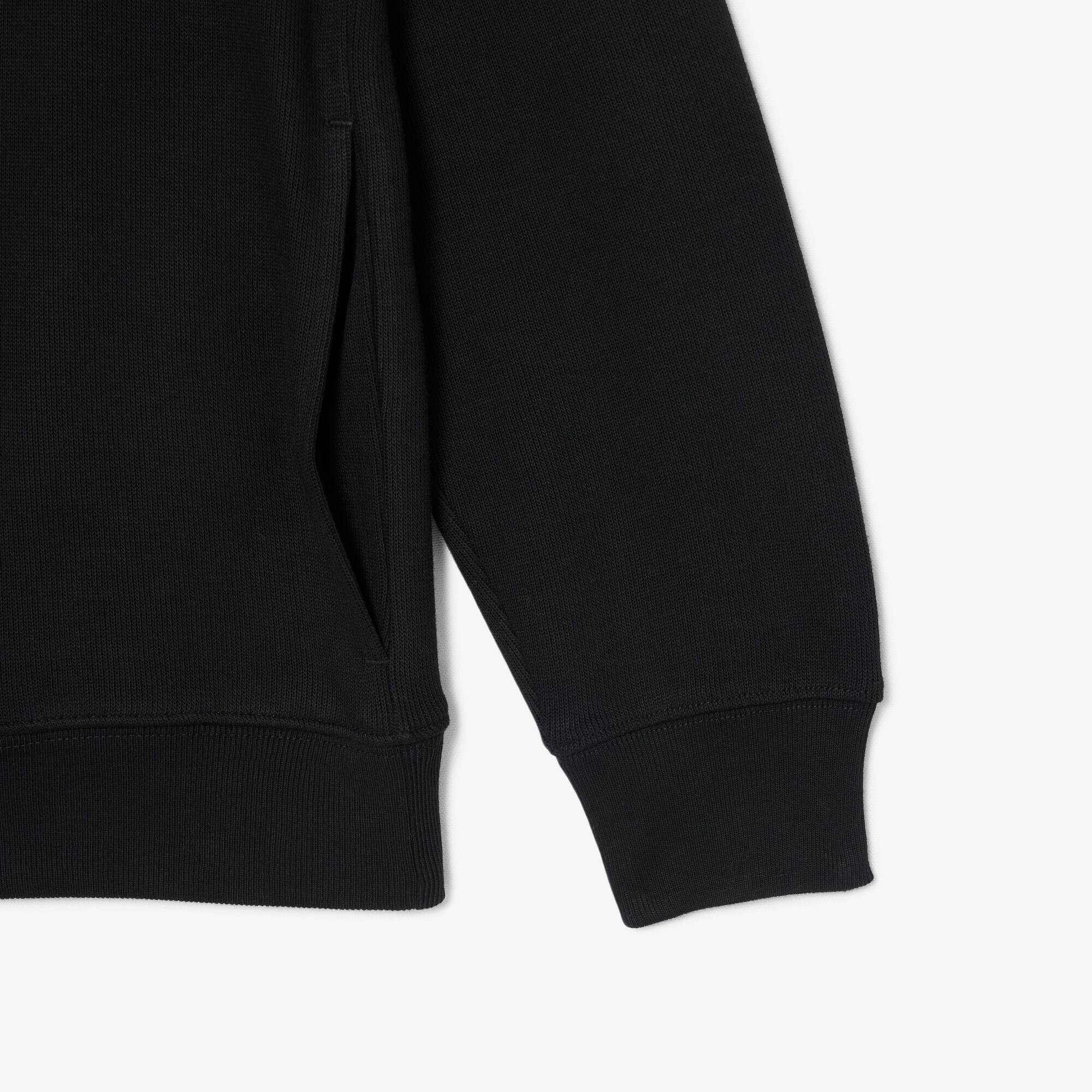Sudadera de hombre en algodón con cuello alto de cremallera - Sudaderas  para hombre - Novedades 2022 | Lacoste