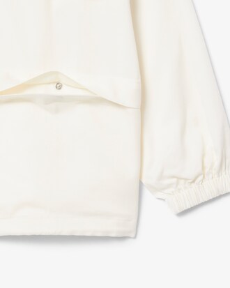 Chaqueta de ch&aacute;ndal oversized de mezcla de Lino