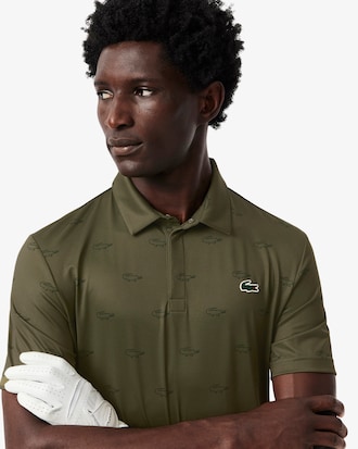 Polo de golf de corte regular con protecci&oacute;n UV