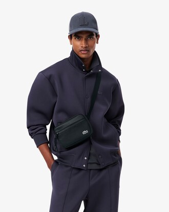 Bolso de reportero LCST de petit piqu&eacute; peque&ntilde;o