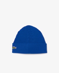 Gorro de canalé de lana cepillada