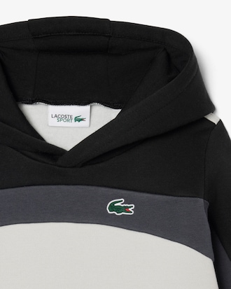 Sudadera deportiva de felpa estampada
