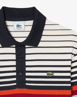 Polo de corte cl&aacute;sico de rayas Archive Re-edition