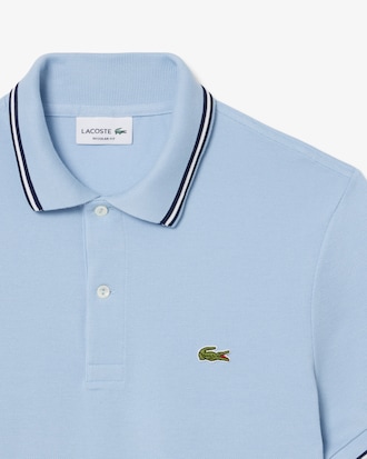 Polo de corte regular L.12.12 con ribetes decorativos
