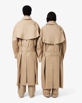 Gabardina impermeable Lacoste x Mackintosh