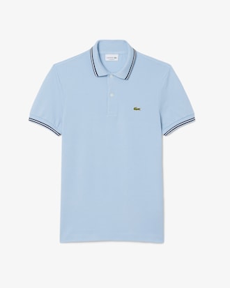 Polo de corte regular L.12.12 con ribetes decorativos