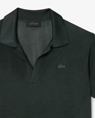 Polo de piqu&eacute; satinado de corte ajustado Runway