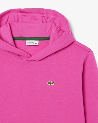 Sudadera con capucha de felpa y bolsillo tipo canguro