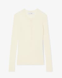 Chaqueta de punto de lana merina en punto de canal&eacute;