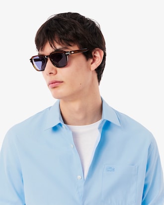 Camisa de corte regular de algod&oacute;n