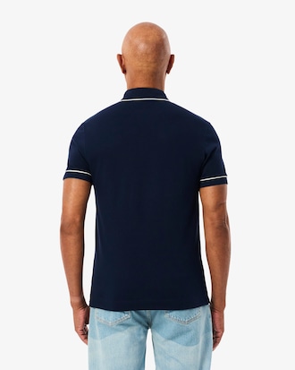 Polo de corte regular Paris de piqué elástico
