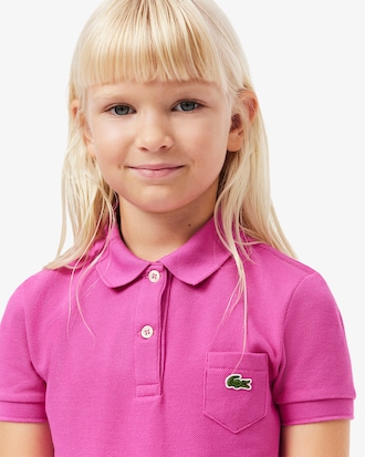 Vestido polo de piqué