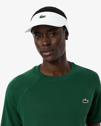 Visera deportiva de tafet&aacute;n diamantado