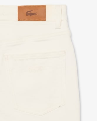 Pantal&oacute;n vaquero de corte recto y tiro alto