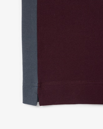 Classic Fit Colour-Block Petit Piqu&eacute; Polo Shirt