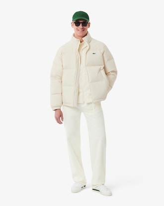 Chaqueta acolchada con capucha hidr&oacute;fuga