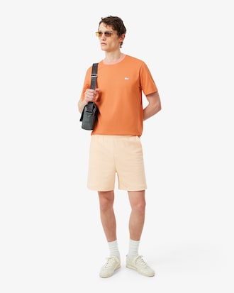 Camiseta de algod&oacute;n en bloques de color con corte cl&aacute;sico