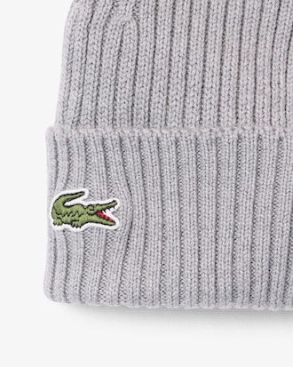 Gorro de canal&eacute; de lana cepillada