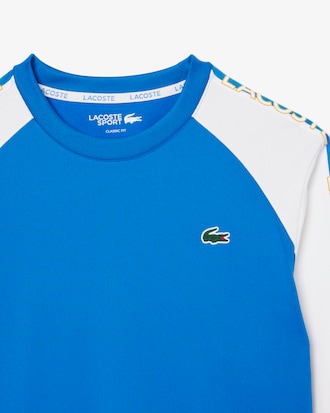 Sudadera deportiva de rayas y con bloques de color