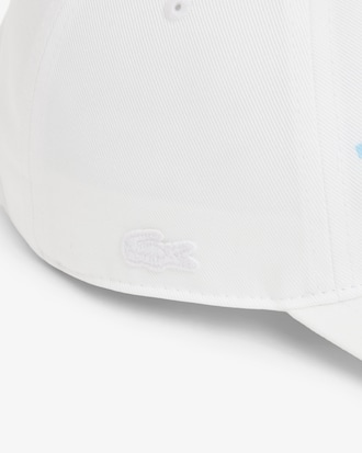 Gorra de sarga de algod&oacute;n estampada