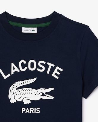 Camiseta de algodón con estampado exclusivo